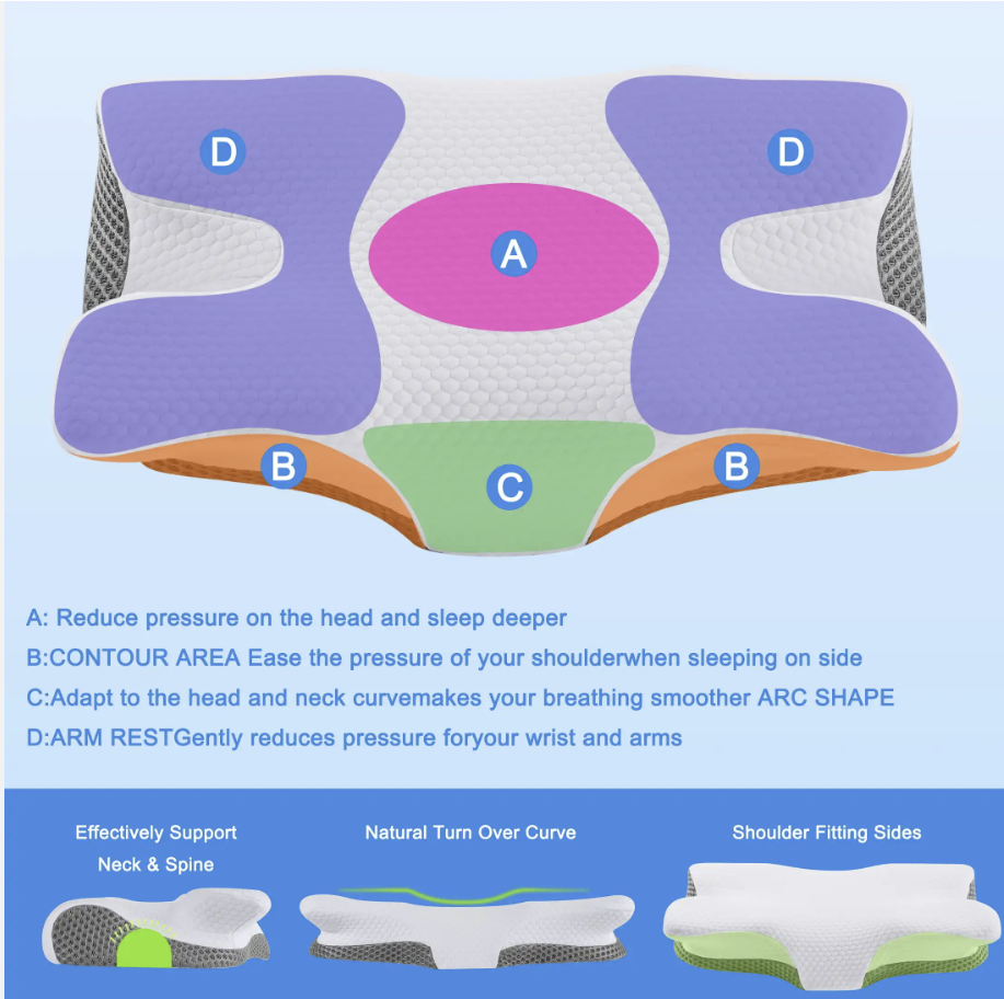 Sleep Aid Cooling Pillow